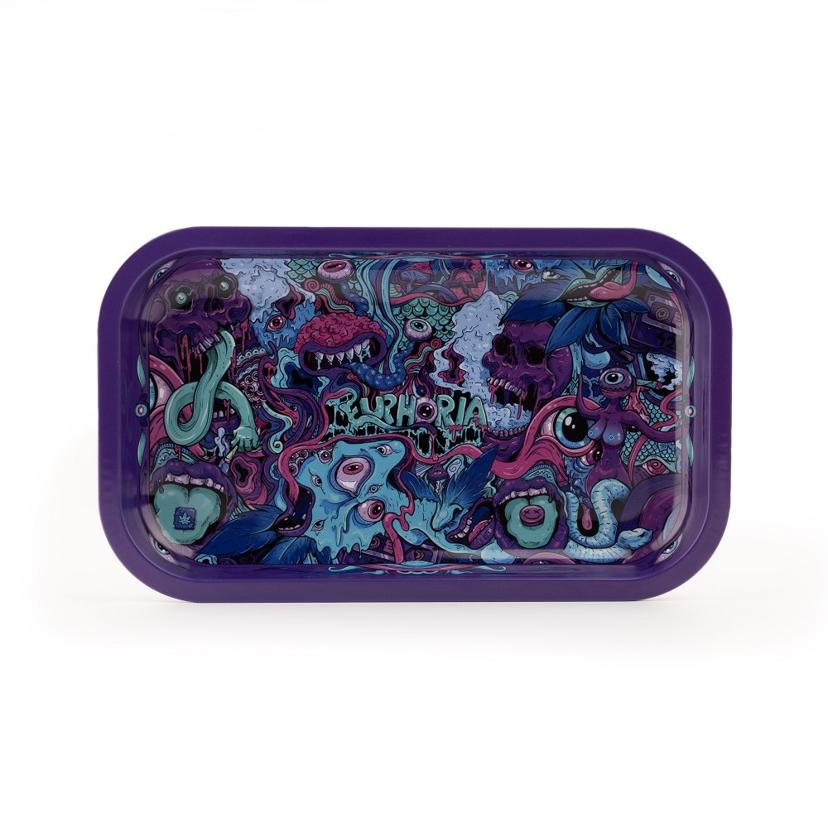 Euphoria Metal Rolling Tray Psychedelic - 270 x 160 mm