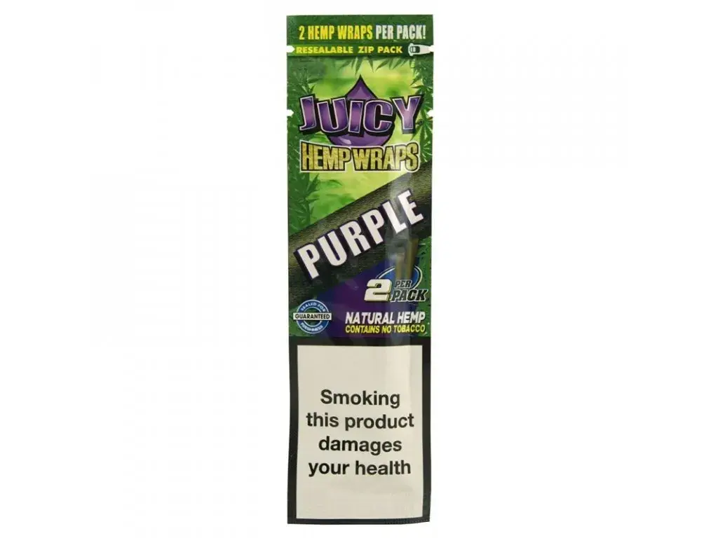 Juicy Jay's Hemp Wraps - Blunt Purple