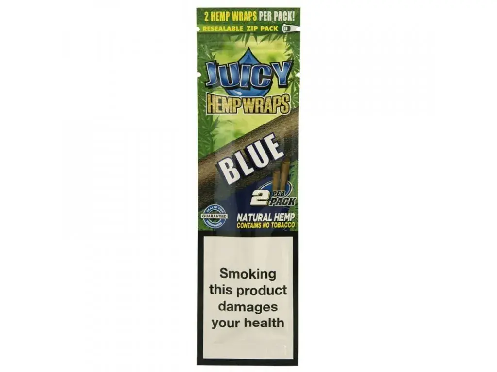 Juicy Jay's Hemp Wraps - Blunt Blue
