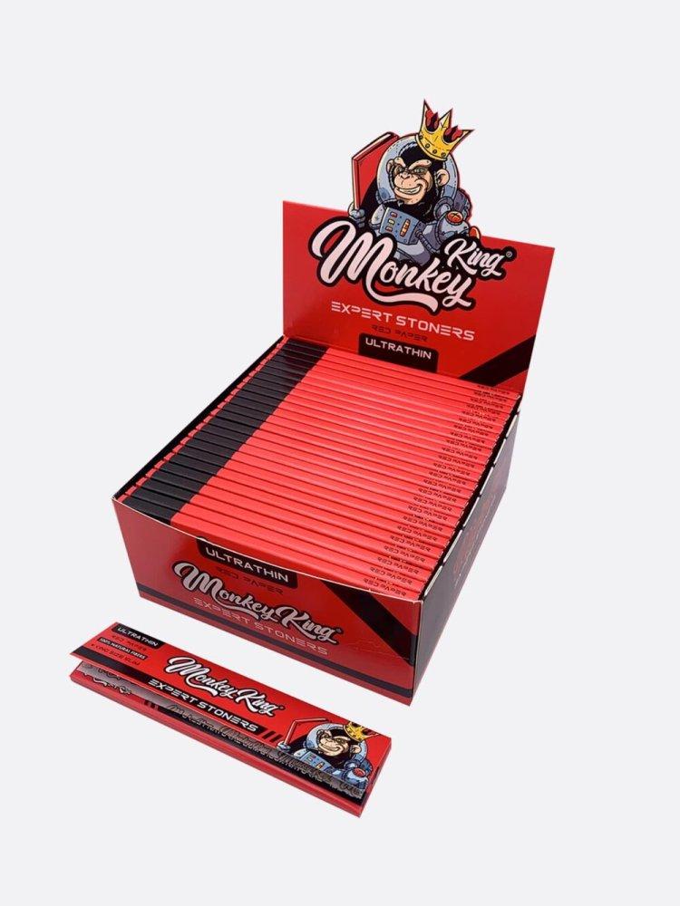 Monkey King Expert Stoners Ultra Thin Rolling Paper Red