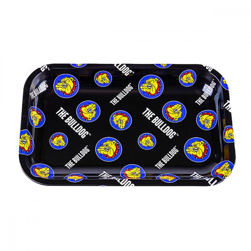 The Bulldog Original Metal Rolling Tray Pattern, medium, 27.5 cm x 17 cm x 2 cm