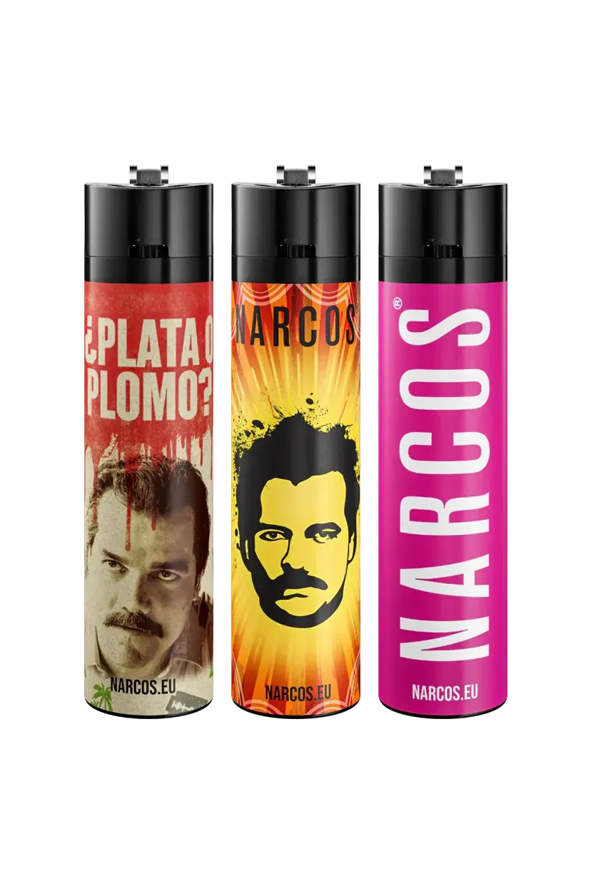 Narcos lighter – random design 1