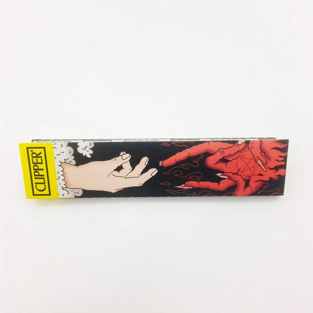Clipper King Size Slim - Ultra Thin Rolling Papers, 33 pieces