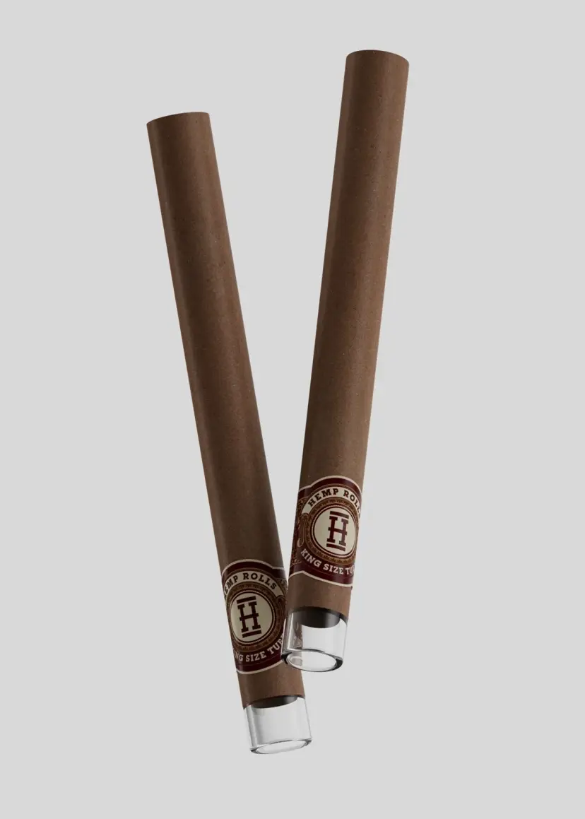 HEMPER King Size Rolling Papers + Glass Tip 2pcs - Sweet