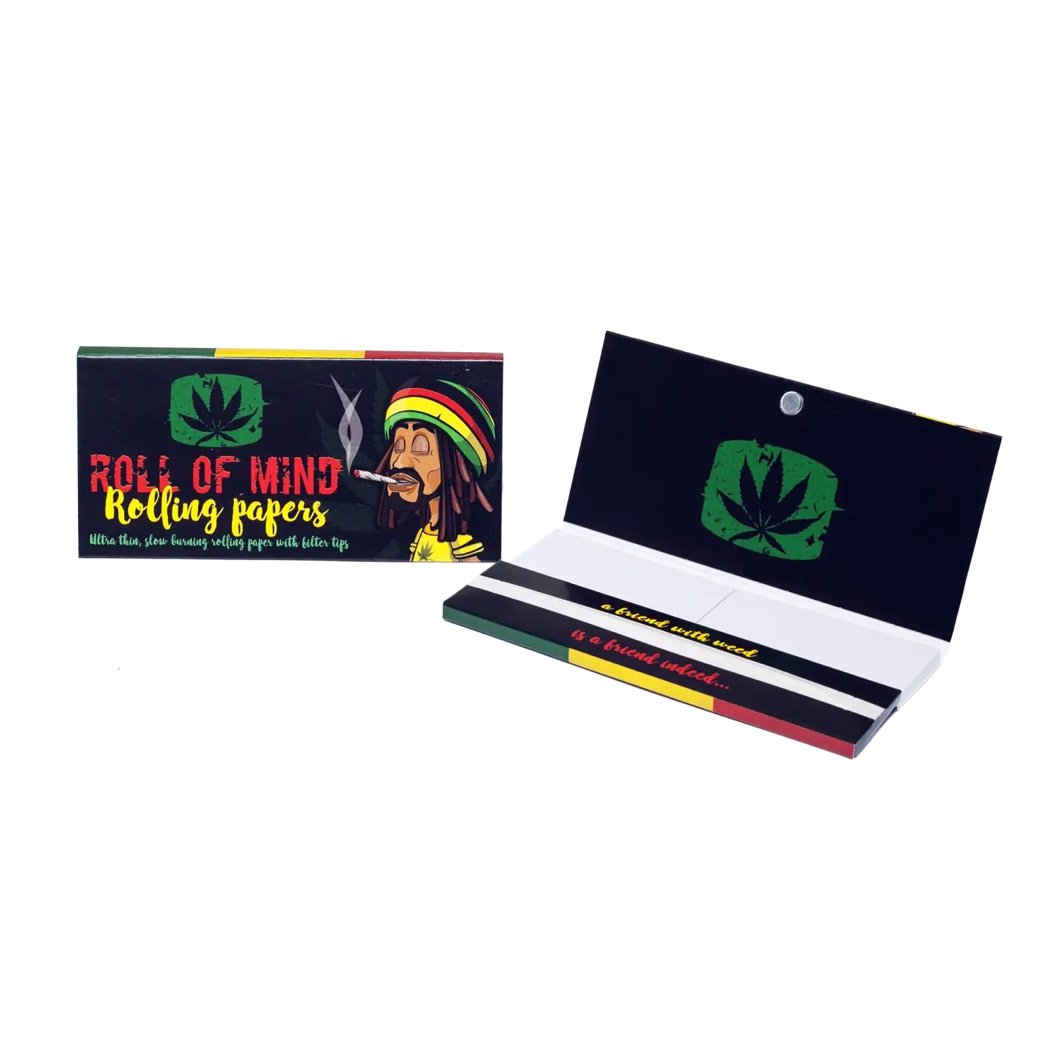 Euphoria Roll of Mind Rolling Papers Ultra-thin and Slow-burning, 32 leaves
