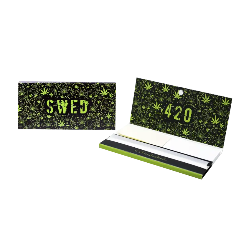 Euphoria Rolling Paper SWED ultra thin and slow burning, 32 leaves