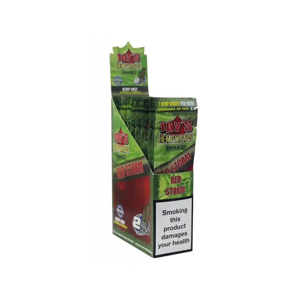 Juicy Jay's Hemp Wraps - Red Storm Cherry Pie