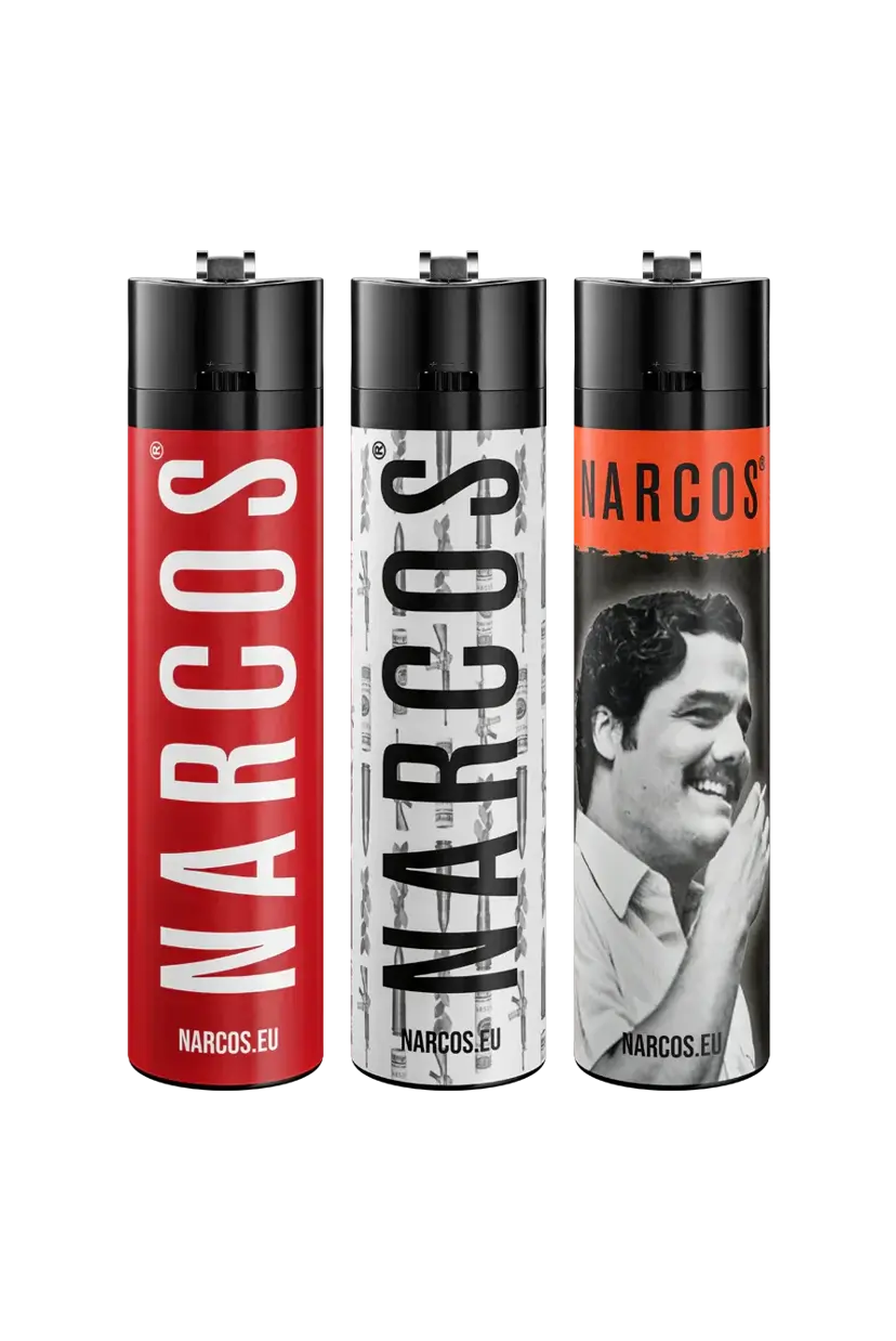 Narcos lighter – random design 3