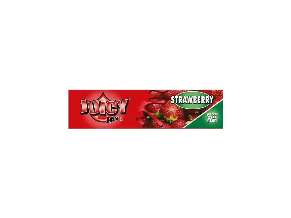 Juicy Jay's King Size - Strawberry Rolling Papers