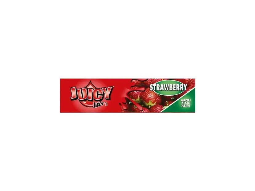 Juicy Jay's King Size - Strawberry Rolling Papers