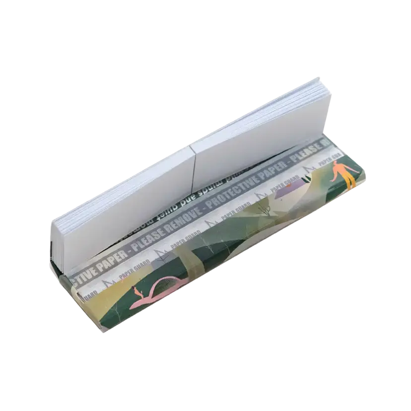 Hemnia King Size Wide Ultra Thin Rolling Papers With Filters, 32 pieces + Rolling Box