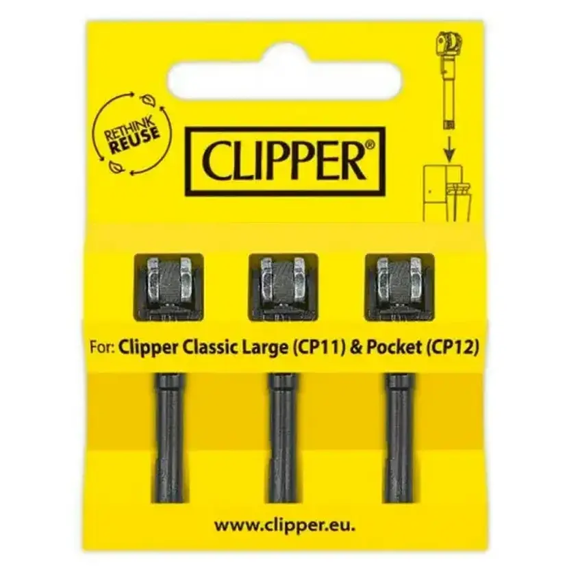 Clipper Flint System for Clipper lighters, 3 pieces