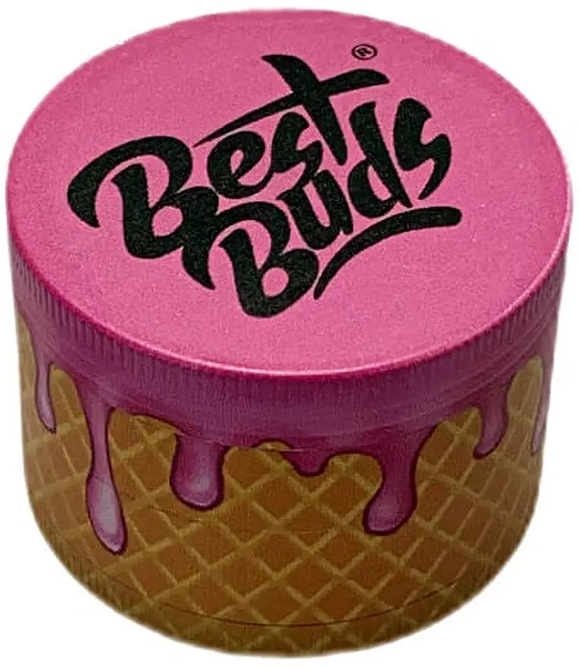 Best Buds Grinder Gelato Raspberry Cone, 4-part (50 mm)