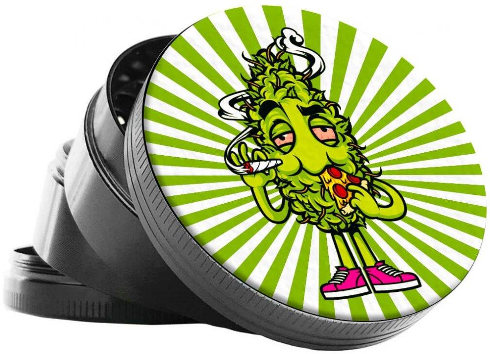 Best Buds Metal Grinder Pizza 4-piece – 50 mm