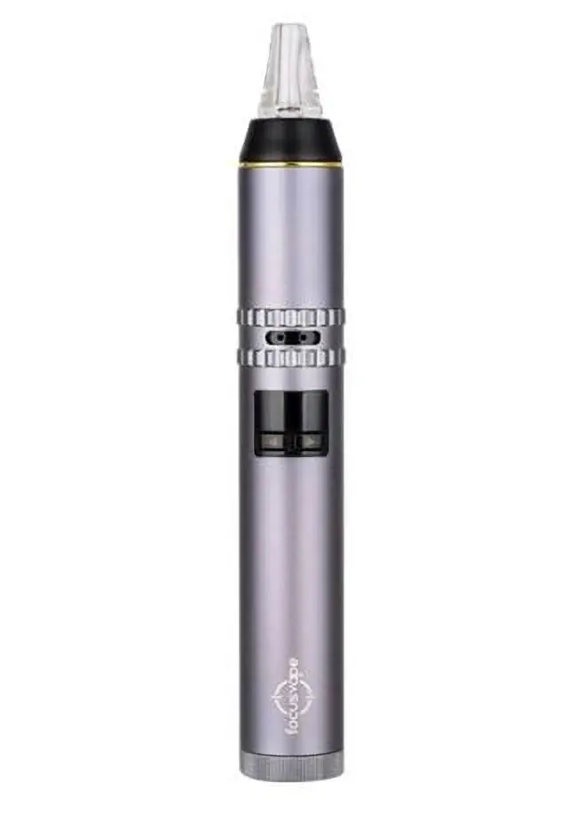 FocusVape Pro S Premium vaporizer - Gun Metal / Grey (+bubbler)