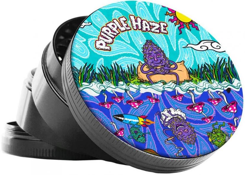Best Buds Metal Grinder Purple Haze 4-piece β 50 mm