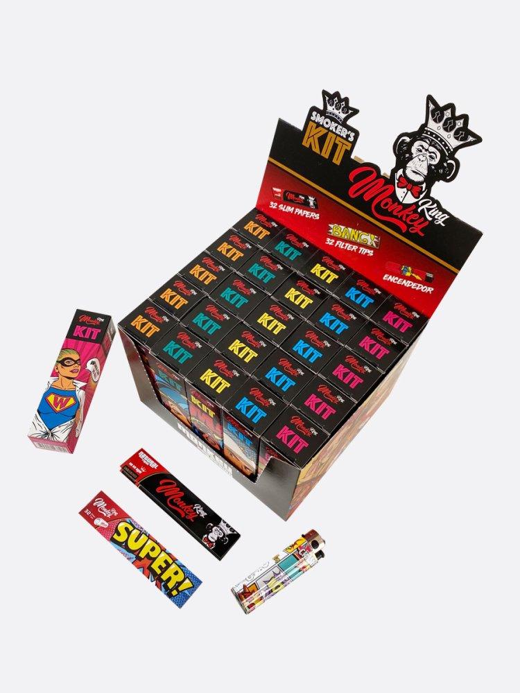 Monkey King Kit Atomic Lighter with Papers and Tips